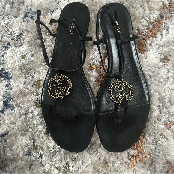 Gucci Studded Sandals - Picture 1 of 6